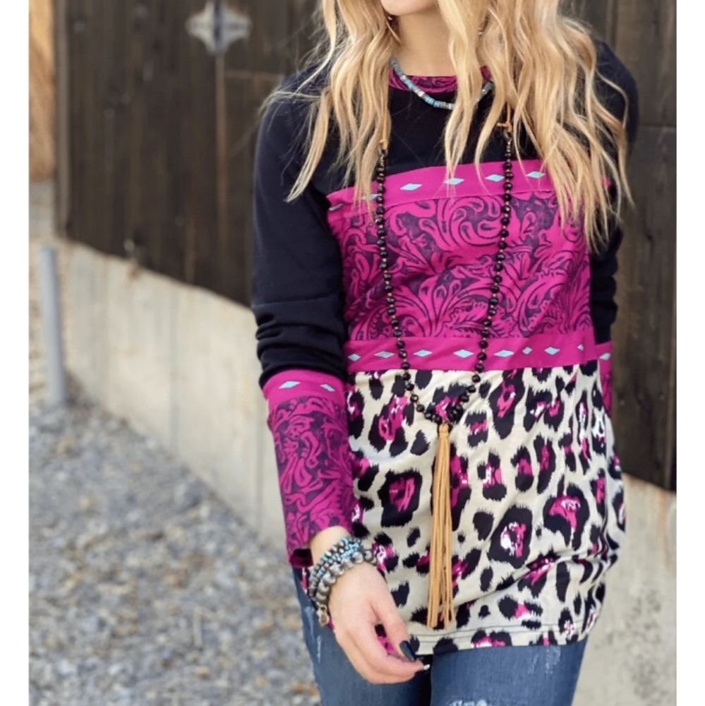 Women XL Crazy Train Long Sleeve Shirt